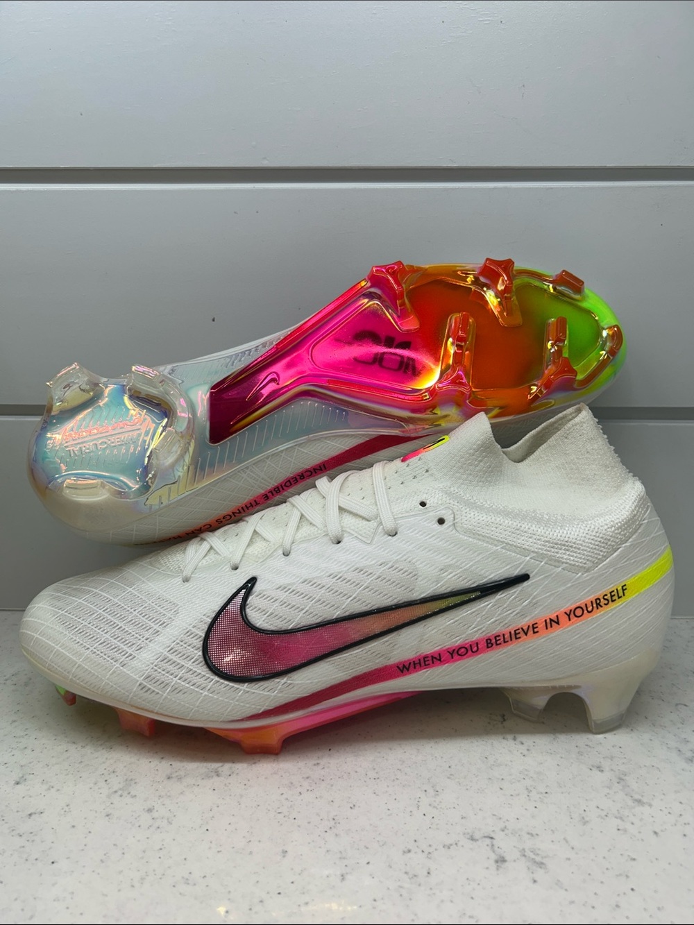 Nike Mercurial Superfly 9 Elite, Marcus Rashford, size 10